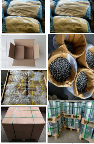 steel balls' packaging